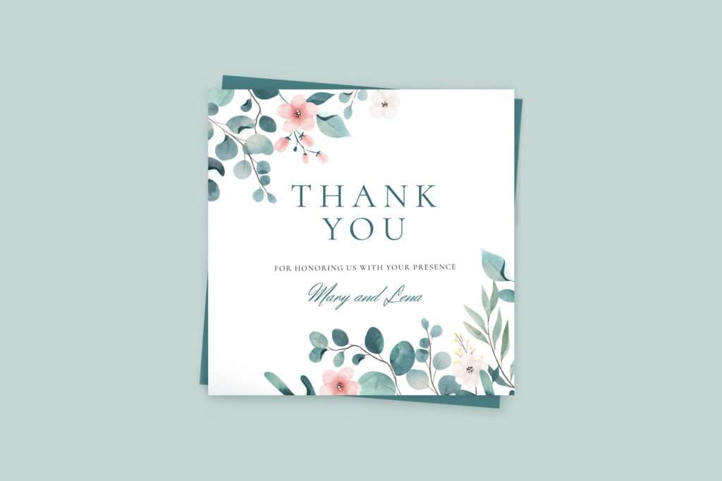 Thank you card 1